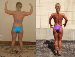 Before and After back