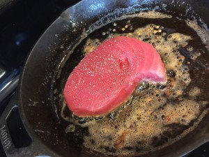 Eat by Color Seared Tuna Steak